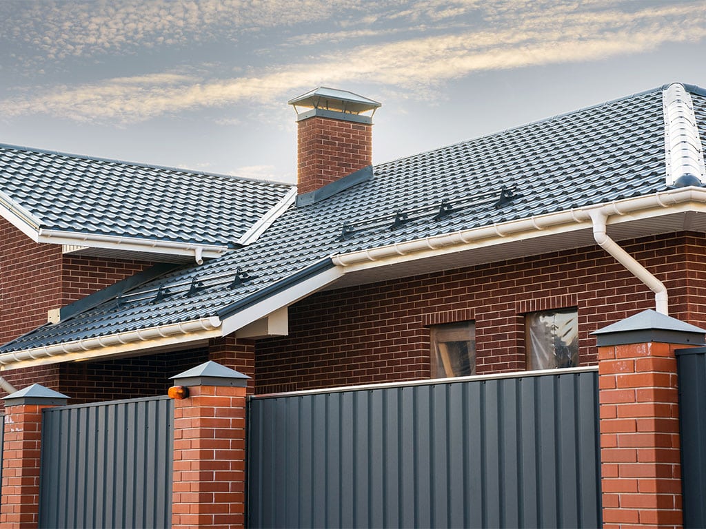 Modern Gutter Guards by Frogtown Roofing Plus