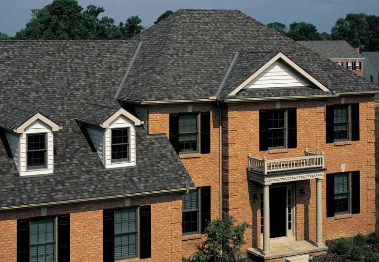 Brick Home with Shingle Roof