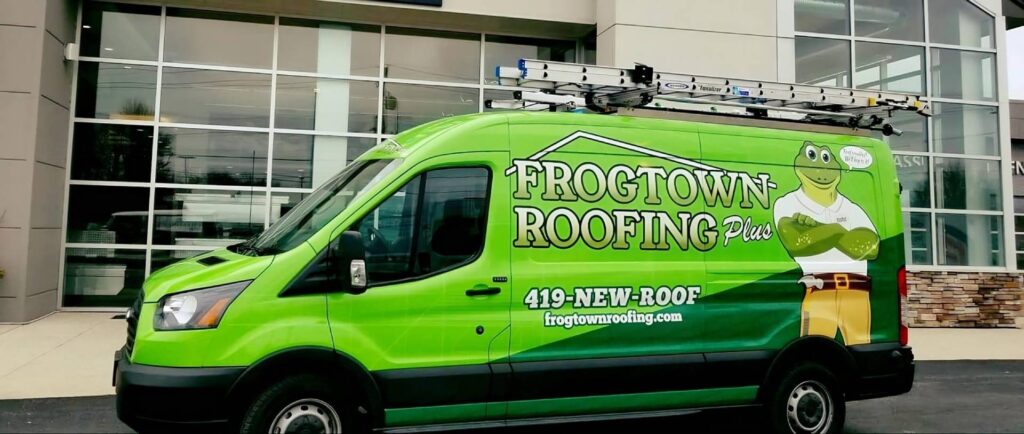 Frogtown Roofing Service Truck Best Service