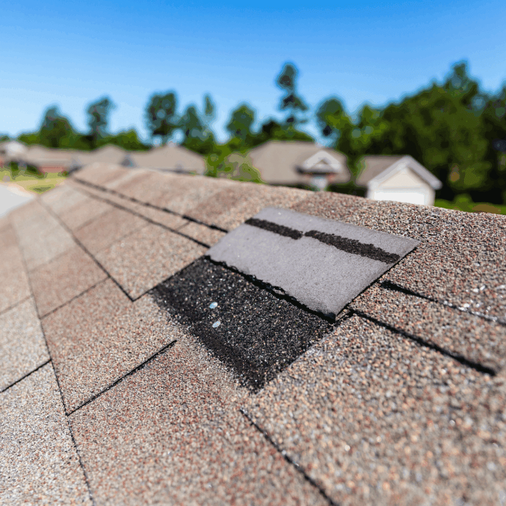 Exposed Nail Inspection Service Frogtown Roofing Toledo Ohio